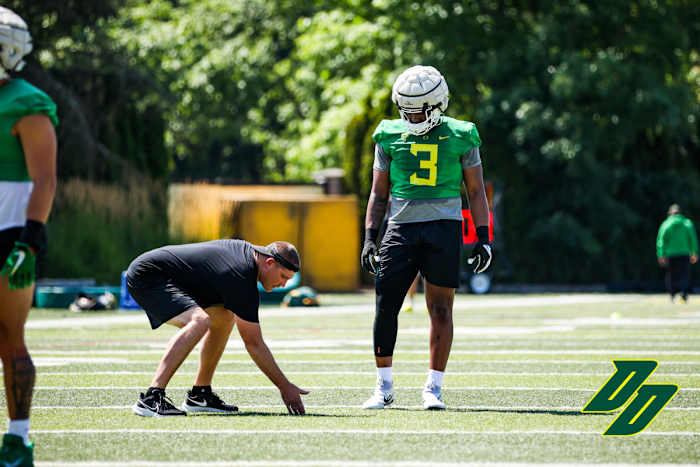 Brandon Dorlus is Oregon's most versatile defensive lineman and has steadily progressed throughout his college career.